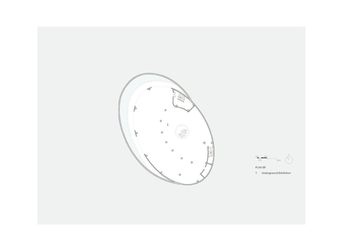 CROX reveals cultural center with drop-shaped windows with flowing spaces in Chengdu, China