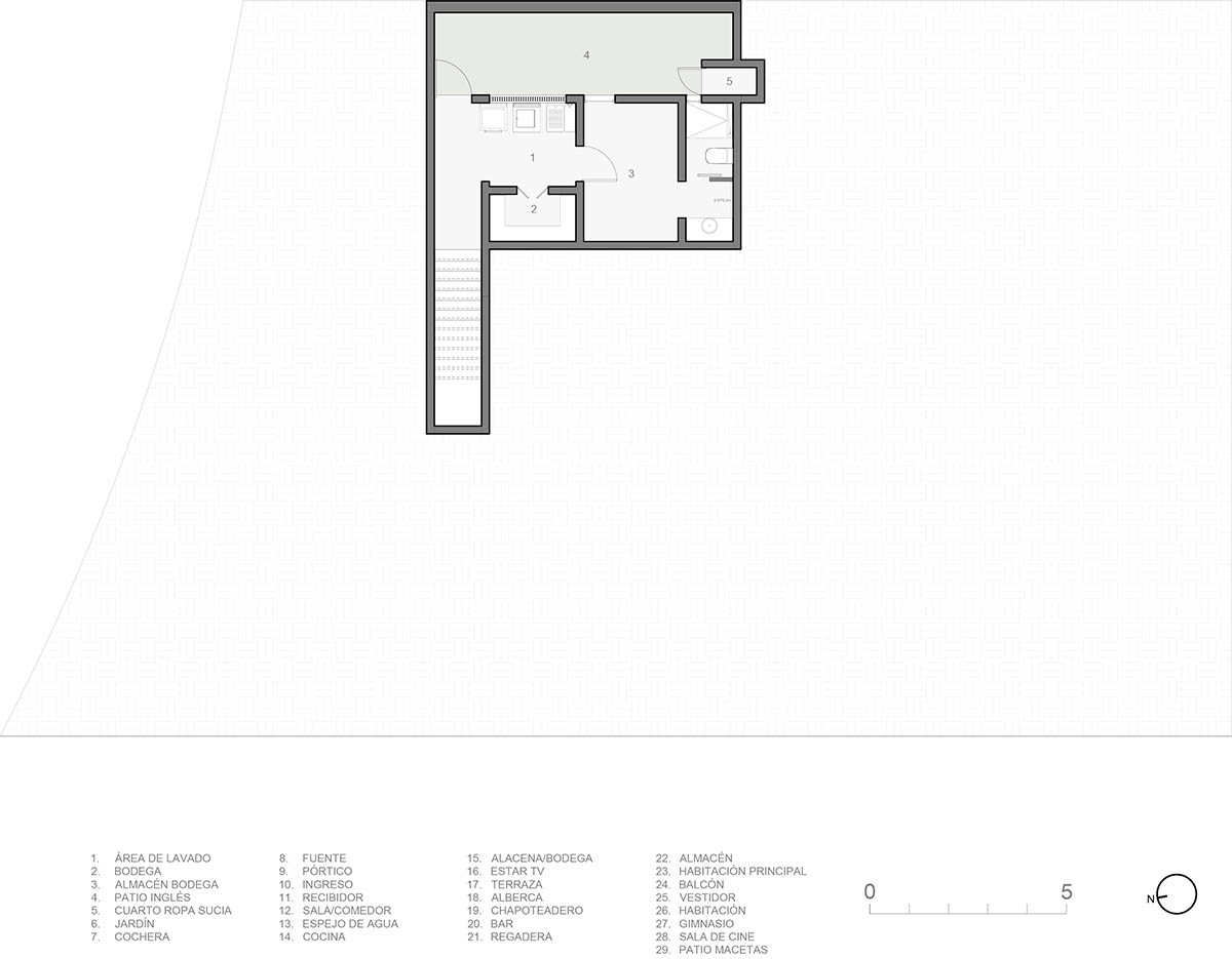 Rea Studio completes Casa Alazán with porous volume in Jalisco, Mexico