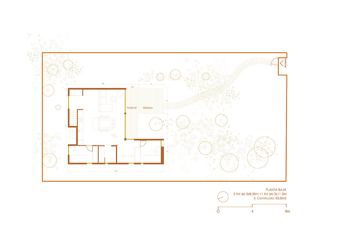  delaVegaCanolasso completes corten steel house in Barcelona 