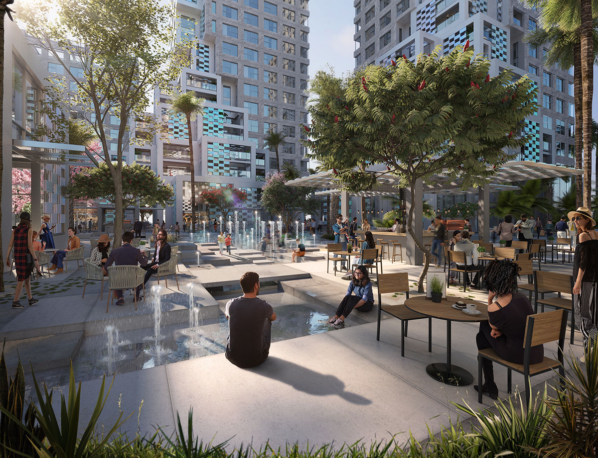 Construction work begins on MVRDV's Pixel boosting outdoor living in Abu Dhabi’s New Makers District