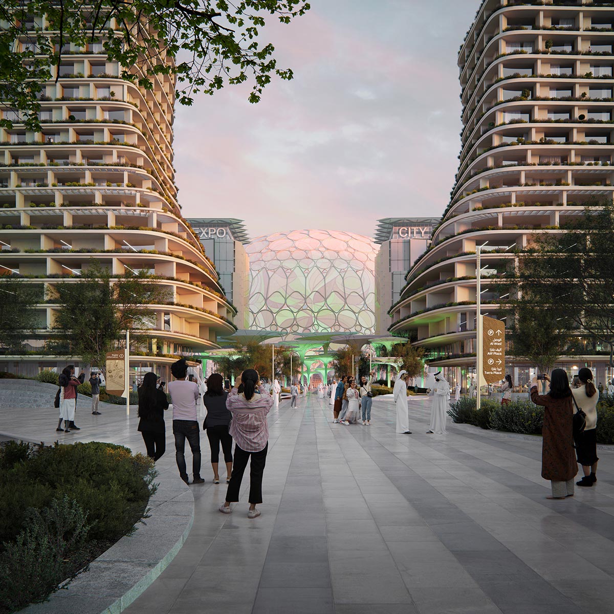 UNStudio transforms Expo City Dubai into a new Urban Centre