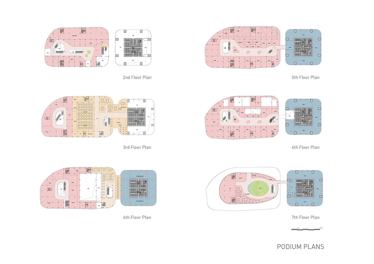EID Architecture Unveils twisting Shimao North Riverfront Tower in Fuzhou