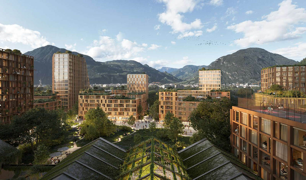 Henning Larsen reveals design for bold new urban transformation in Bolzano 