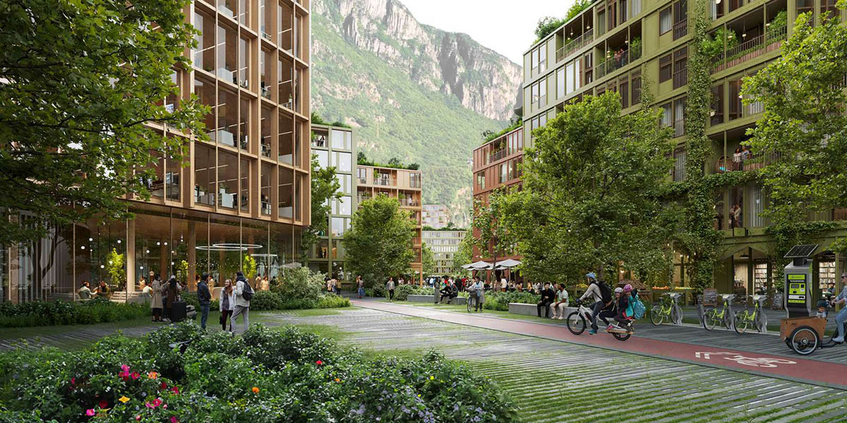Henning Larsen reveals design for bold new urban transformation in Bolzano 