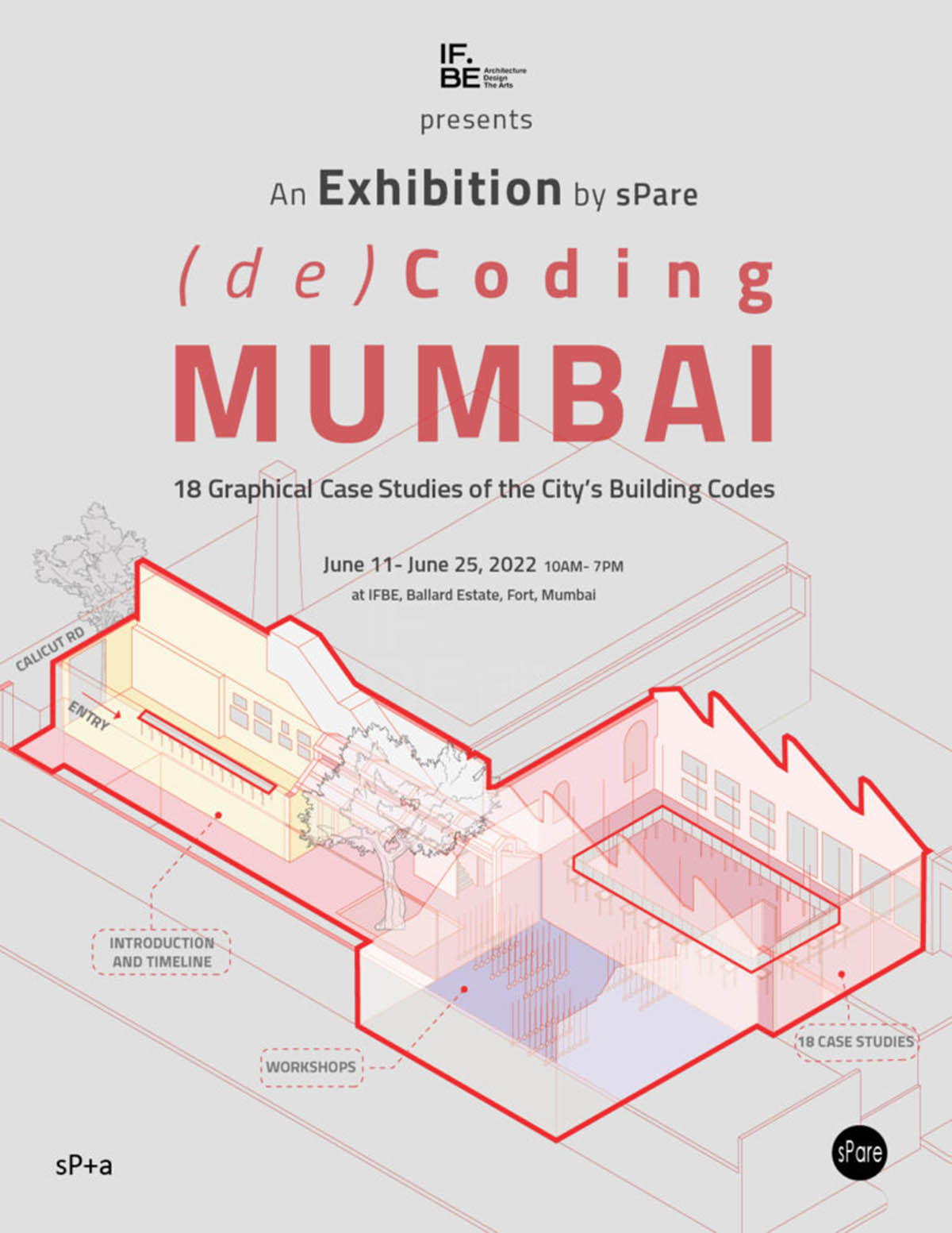 sPare открывает выставку (de)Coding Mumbai в недавно открытом культурном центре IFBE в эти выходные