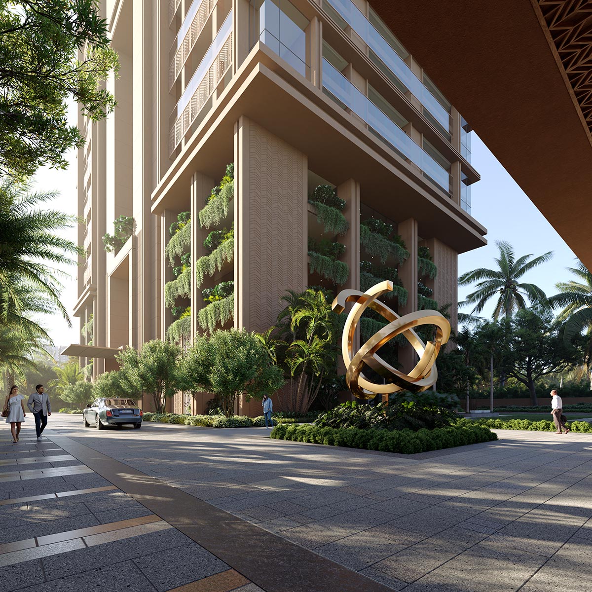 Genesis Planners reveals high-rise featuring jali patterns inspired by ancient Indian architecture