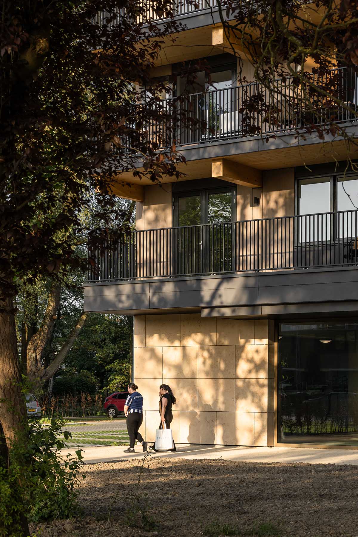 Powerhouse Company completes Rotterdam's first mass-timber residential building 