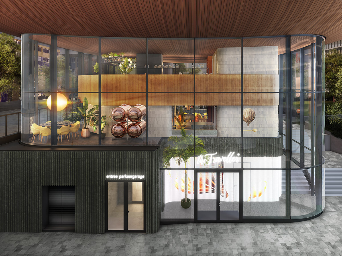 Powerhouse Company releases design for a multi-functional pavilion on the new ING HQ campus