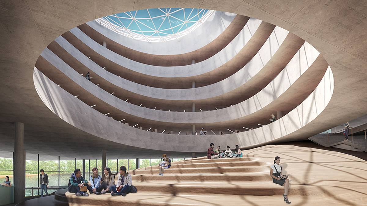 Powerhouse Company and Benthem Crouwel Architects unveil proposal for Asian Games Athlete Village