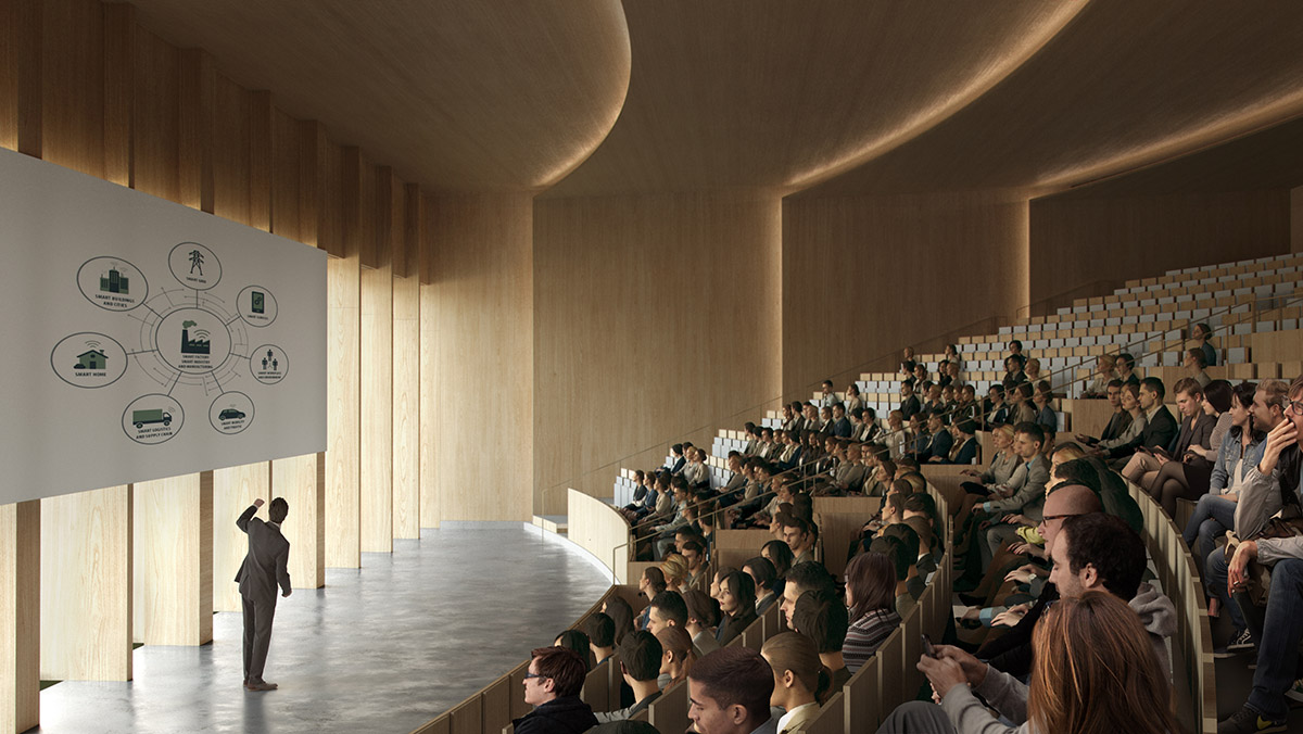 Powerhouse Company reveals design for the Netherlands’ first mass timber university building