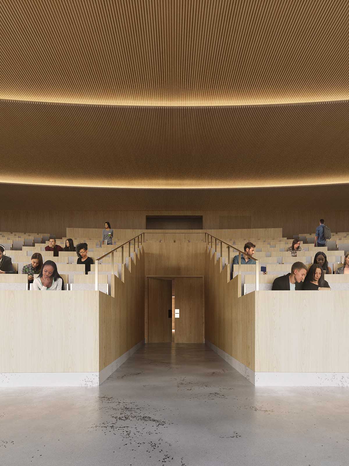 Powerhouse Company reveals design for the Netherlands’ first mass timber university building