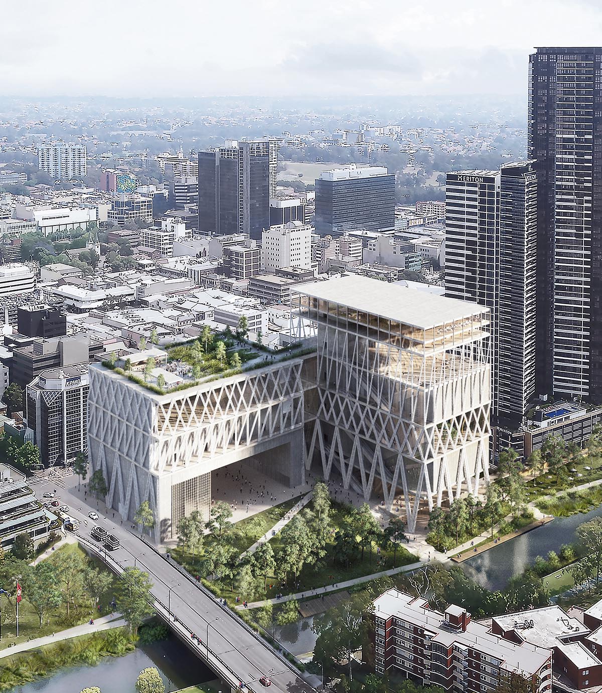 Moreau Kusunoki and Genton win Powerhouse Parramatta International Design Competition