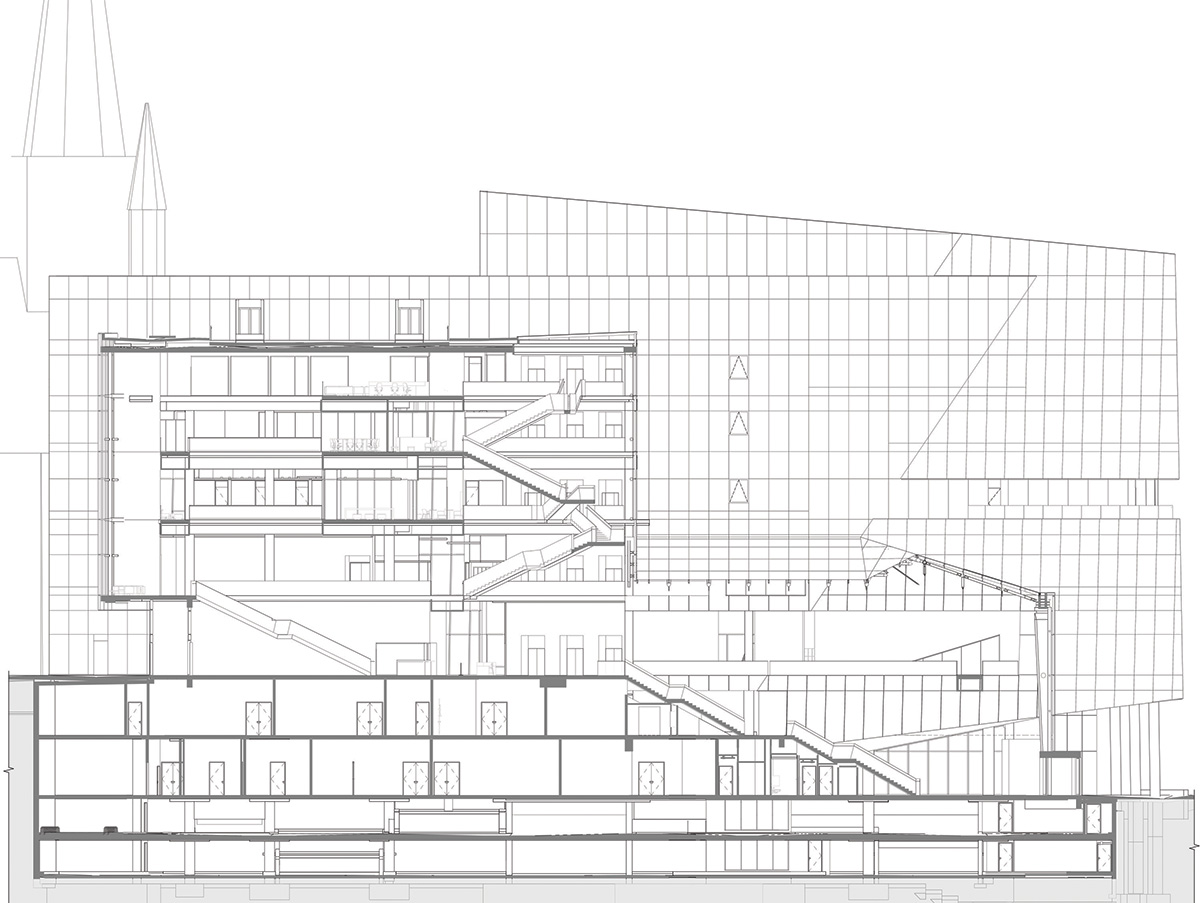 Provencher_Roy&rsquo;s new Downtown Hub for HEC Montr&eacute;al nears completion 