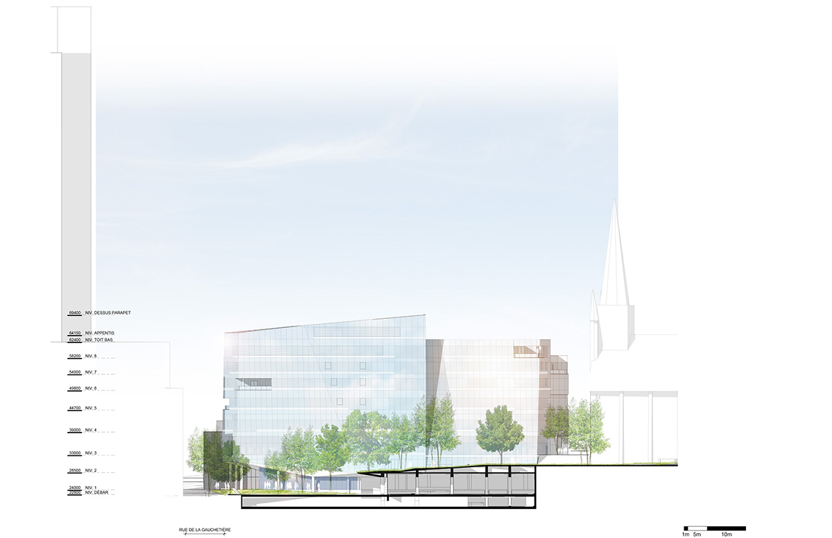 Provencher_Roy&rsquo;s new Downtown Hub for HEC Montr&eacute;al nears completion 