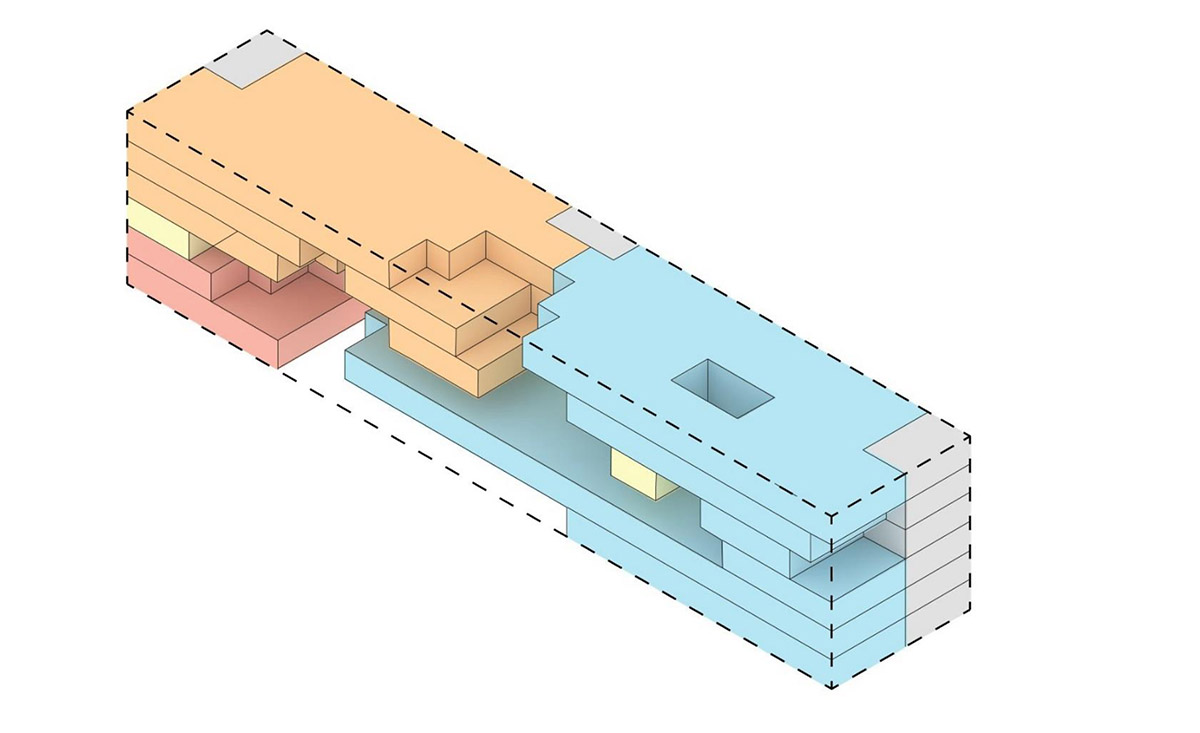 MVRDV and BSK Arkitekter transform former warehouse into cultural hub with transparent gridded facade