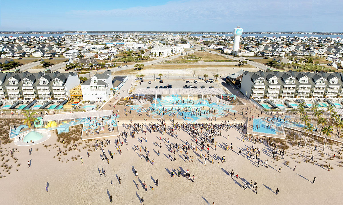 FORMA, KUTONOTUK, Lewis Williams Design shortlisted to transform Atlantic Beach Boardwalk 