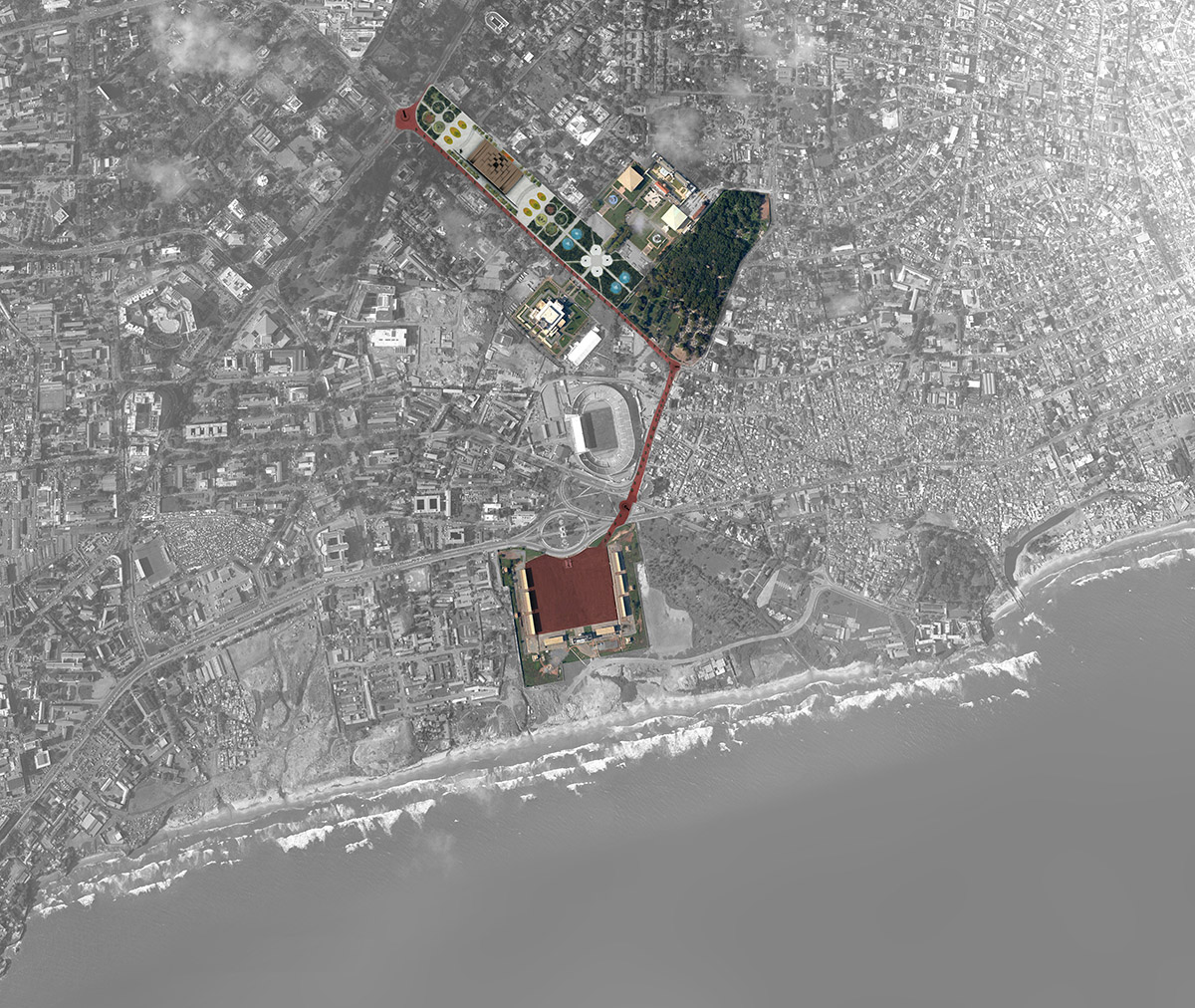 David Adjaye designs National Cathedral with wavy roof in his home country Ghana