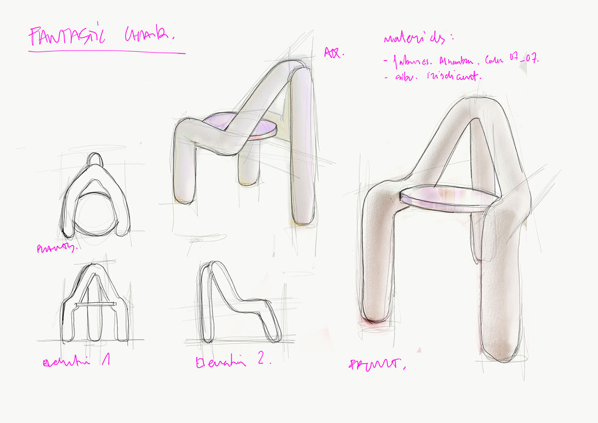 Patricia Bustos Studio creates fully pinkish utopian interior for Metanoia Installation in Madrid