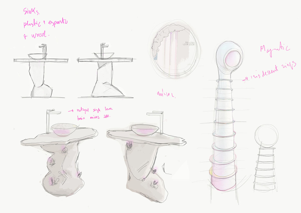 Patricia Bustos Studio creates fully pinkish utopian interior for Metanoia Installation in Madrid