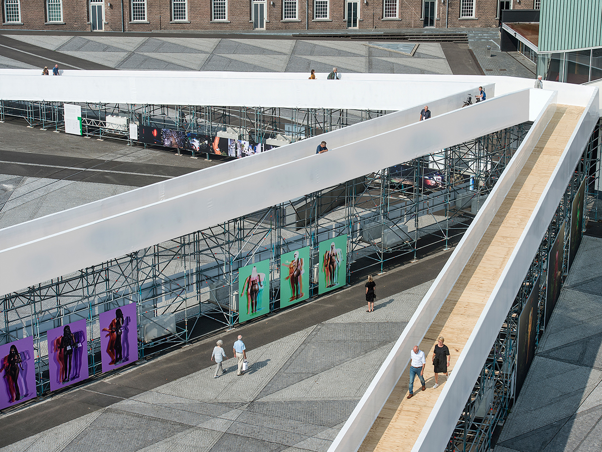 MVRDV's Infinity Path creates vertical exhibition space for BredaPhoto Festival