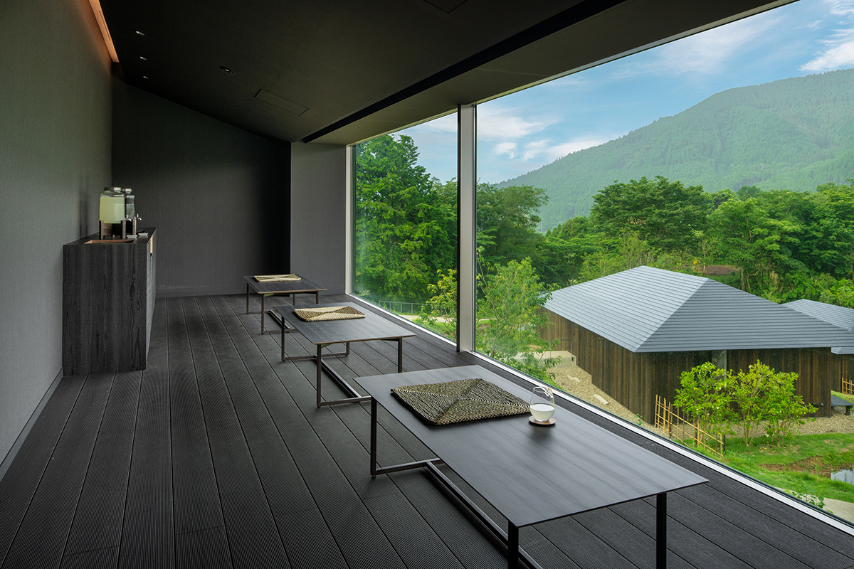 Kengo Kuma & Associates completes hot spring resort surrounded by cascading rice terraces in Kyushu
