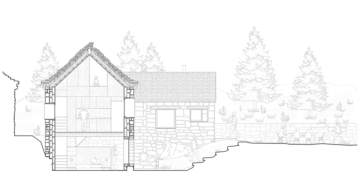 ATOMAA renovates old stone house with minimal additions and light-filled interiors in Varzo, Italy