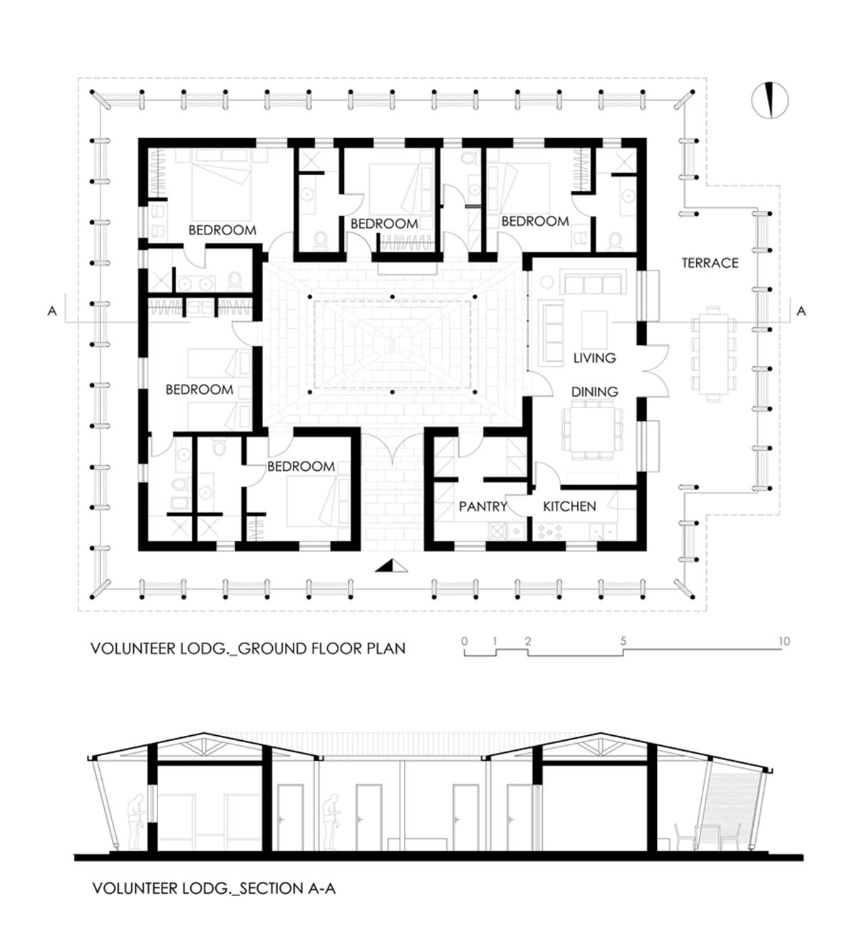 Ethiopian campus by StudioBenaim is dedicated to street children and features local elements