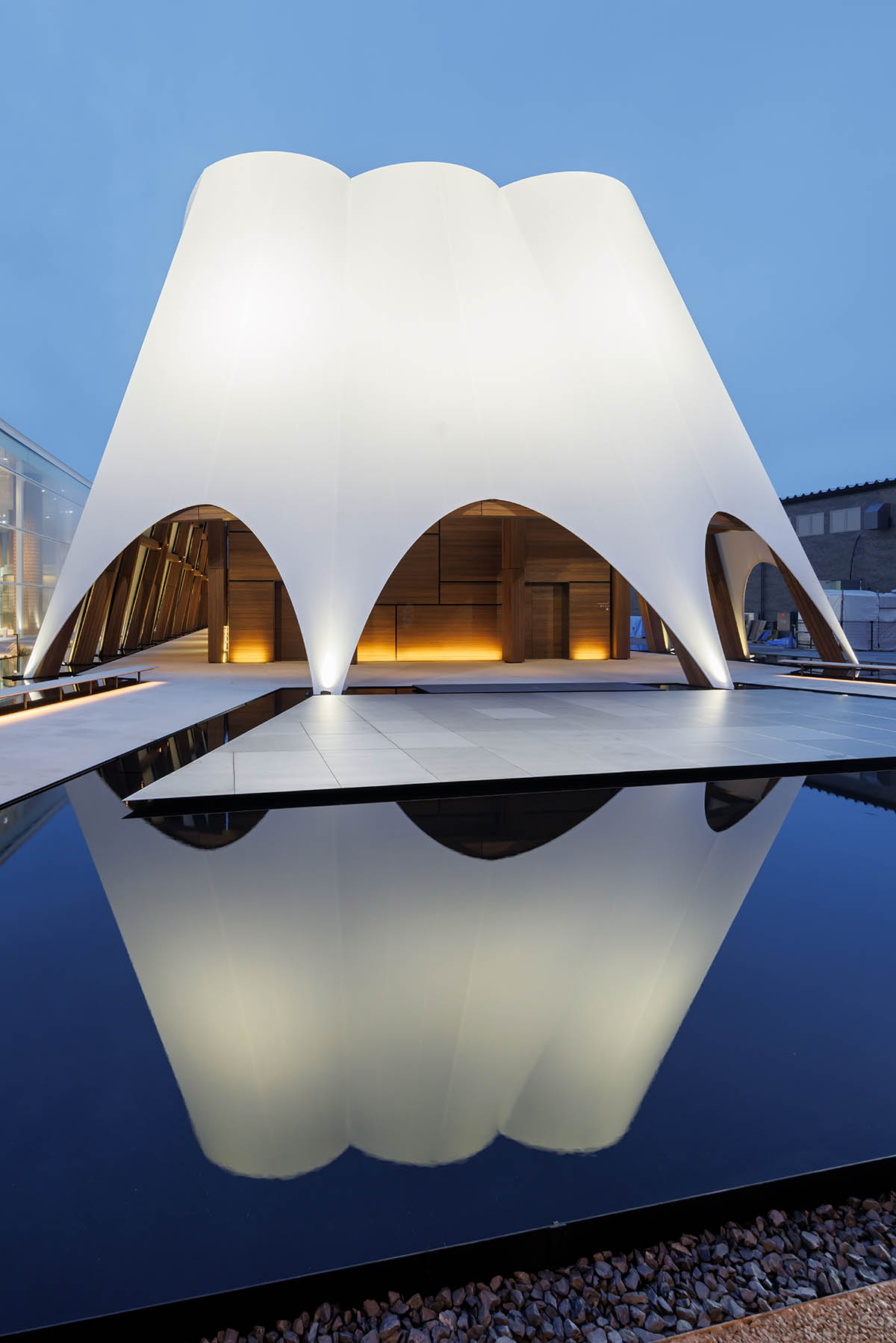 Traditional sailing vessel of Qatar informs Kengo Kuma-designed the Qatar Pavilion at Osaka Expo 2025