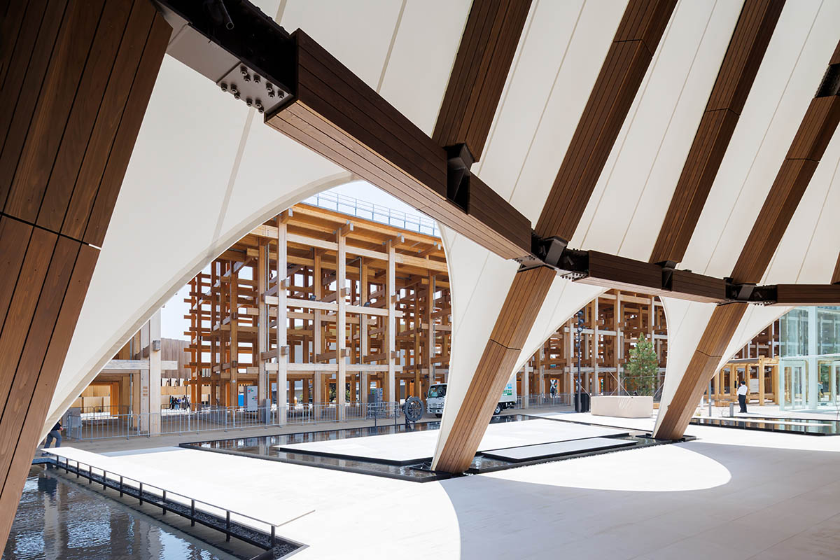 Traditional sailing vessel of Qatar informs Kengo Kuma-designed the Qatar Pavilion at Osaka Expo 2025