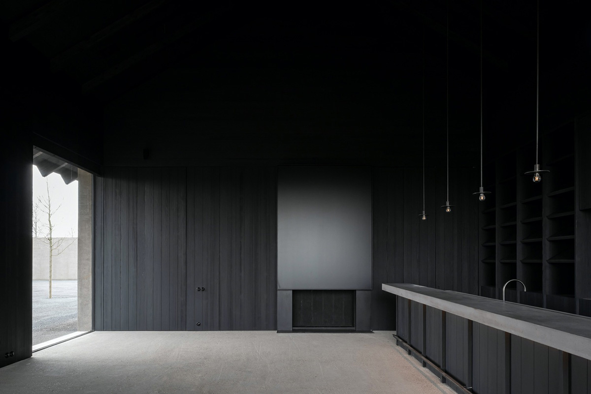 Vincent Van Duysen Architects' winery complex references to traditional Flemish farmhouse in Belgium