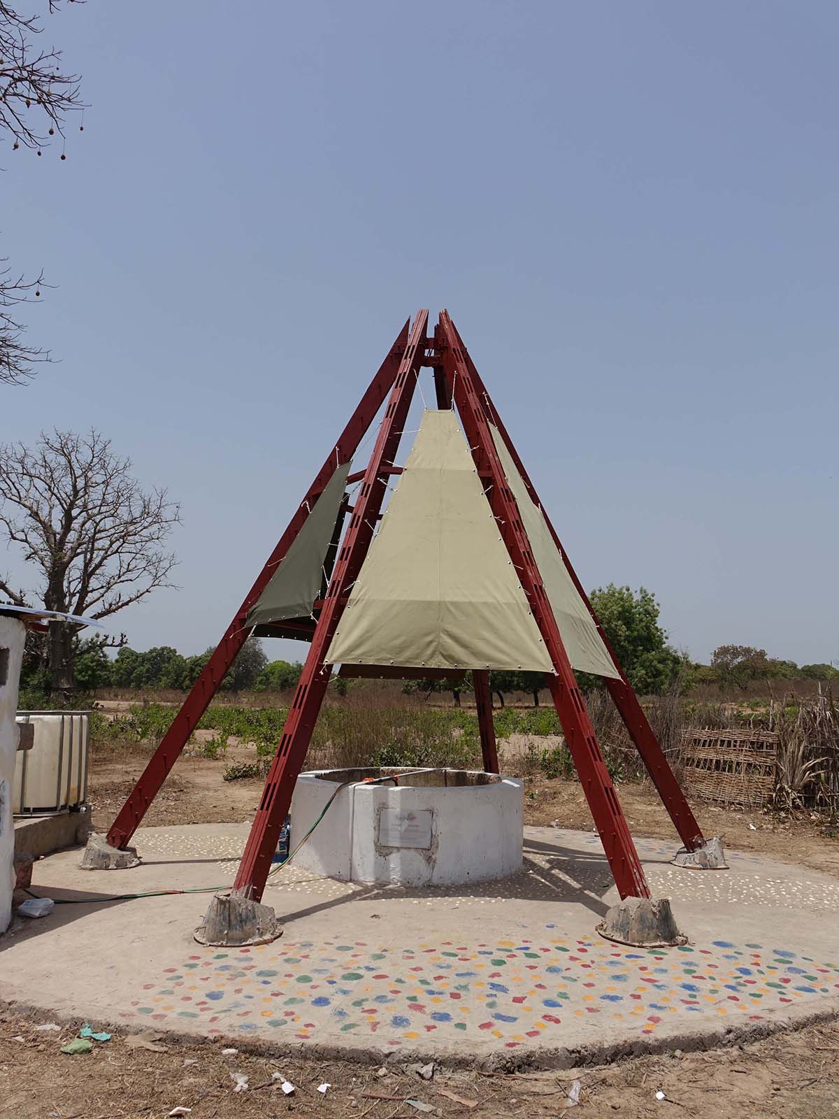 Balouo Salo built a sustainable well allowing access to drinking water in rural African village