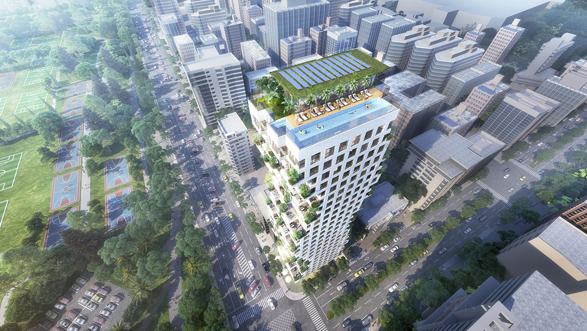 Safdie Architects release plans for geared tower in Ecuador