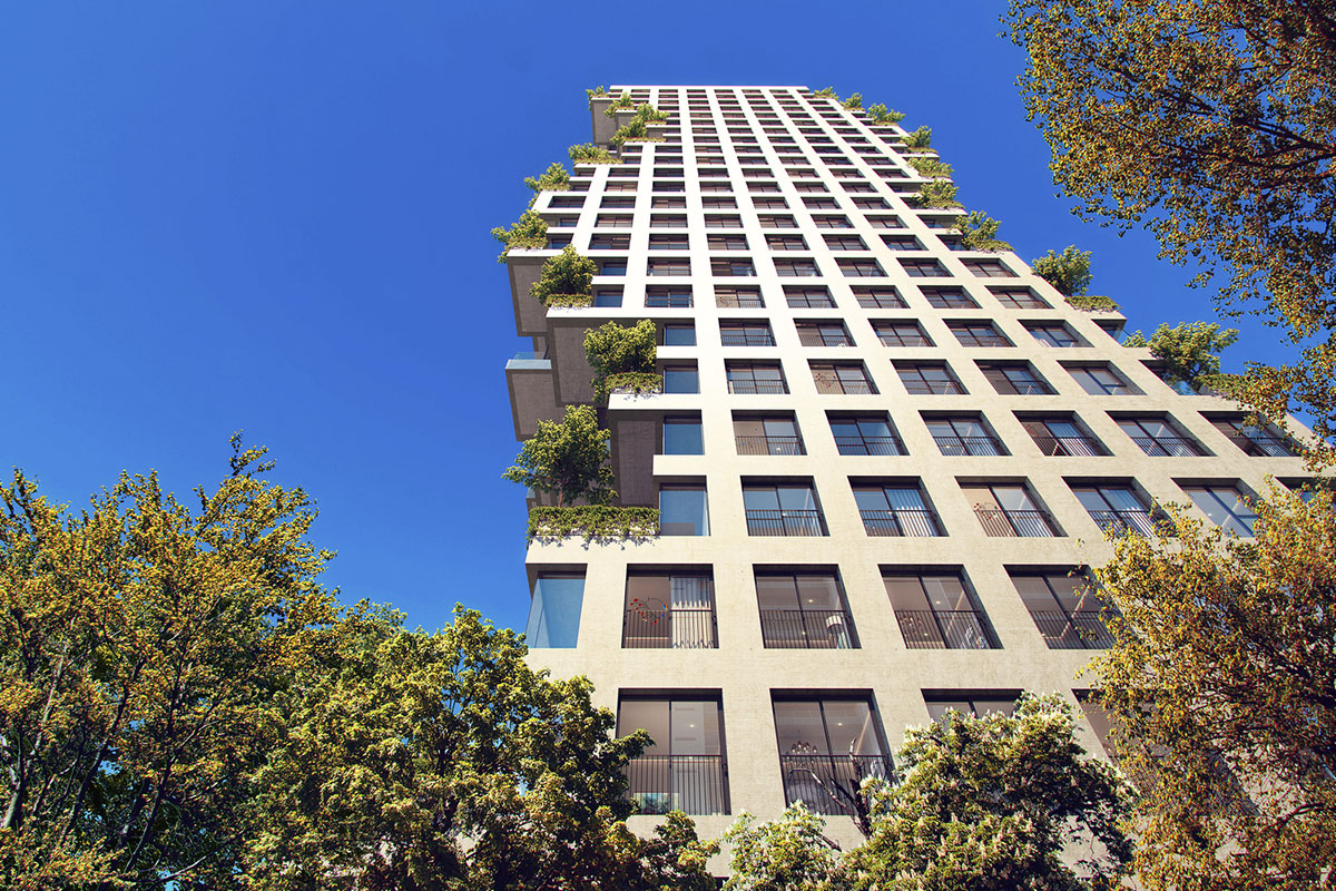 Safdie Architects release plans for geared tower in Ecuador