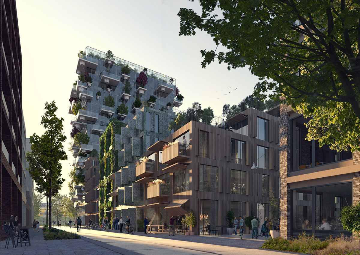 MVRDV designs ensemble of residential buildings with