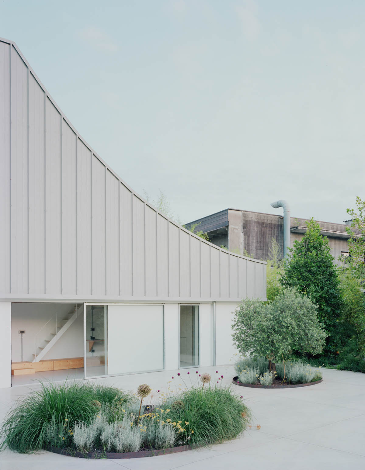 studio wok turns an abandoned electrical cabin into an experimental space in Italy