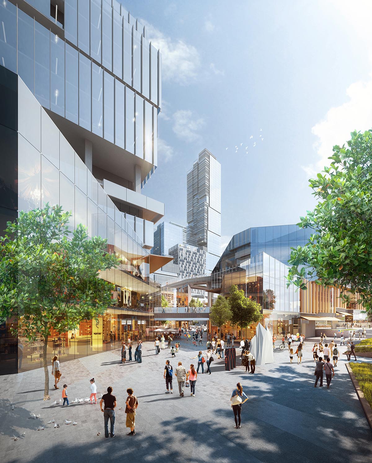 The Oval Partnership releases its Open City Concept for Qujiang Creative  Circle complex in Xi'an