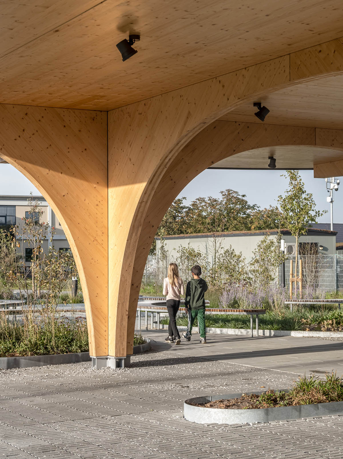 EFFEKT completes modular timber-framed charging station in Sønderborg, Denmark 