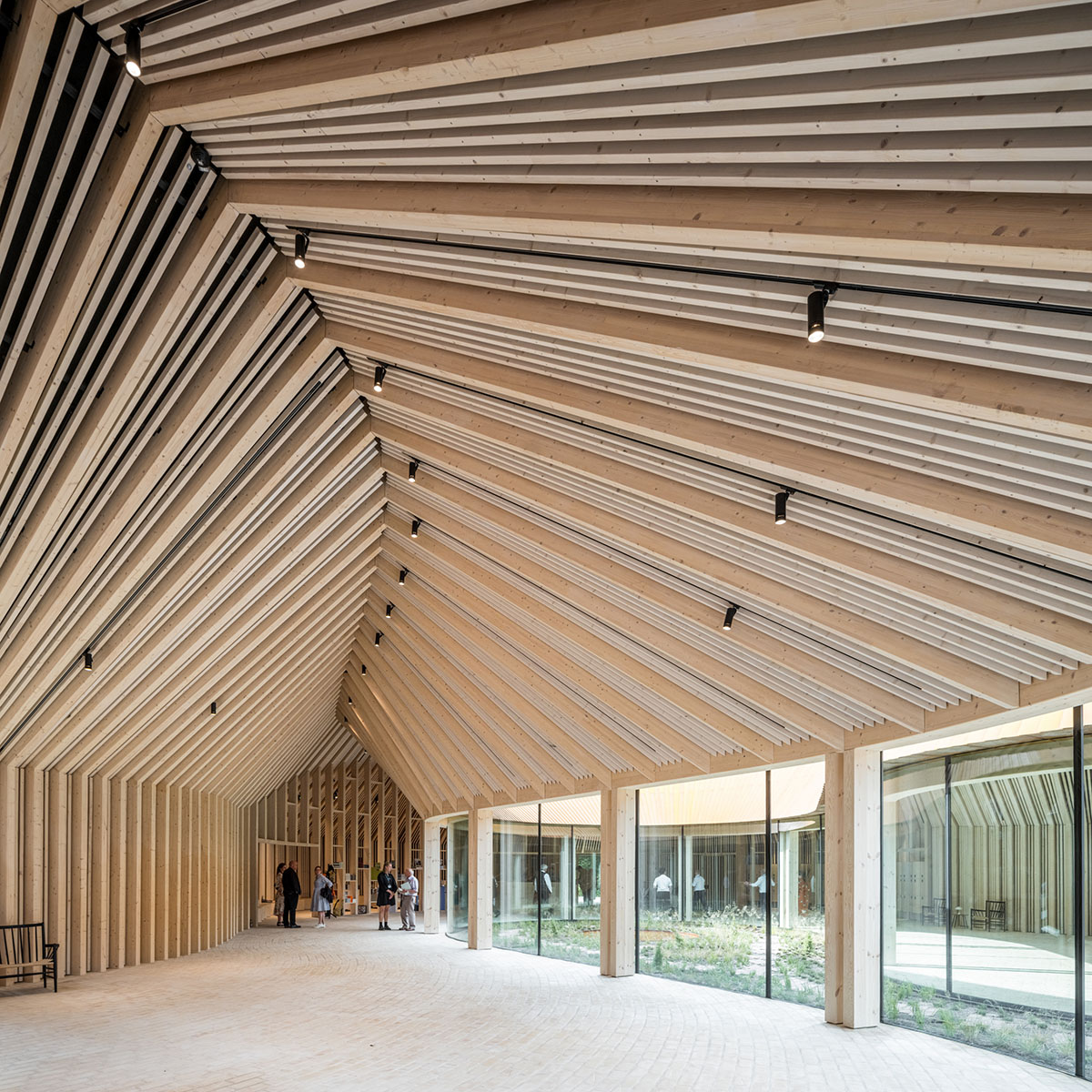 BIG completes new refugee museum in Denmark with soft curve corten steel volume