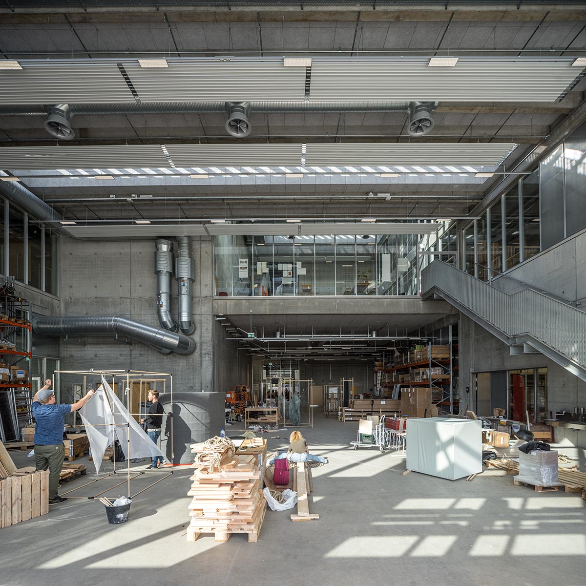 ADEPT completes industrial-looking new Aarhus School of Architecture in Denmark