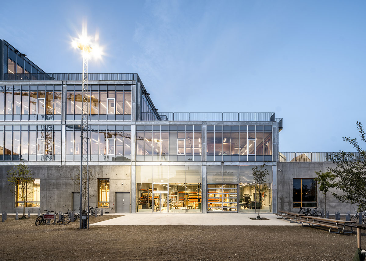 ADEPT completes industrial-looking new Aarhus School of Architecture in Denmark