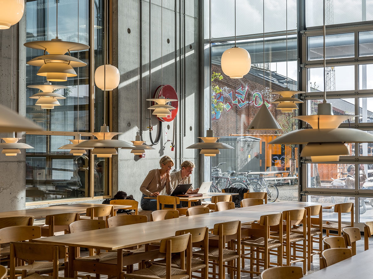 ADEPT completes industrial-looking new Aarhus School of Architecture in Denmark