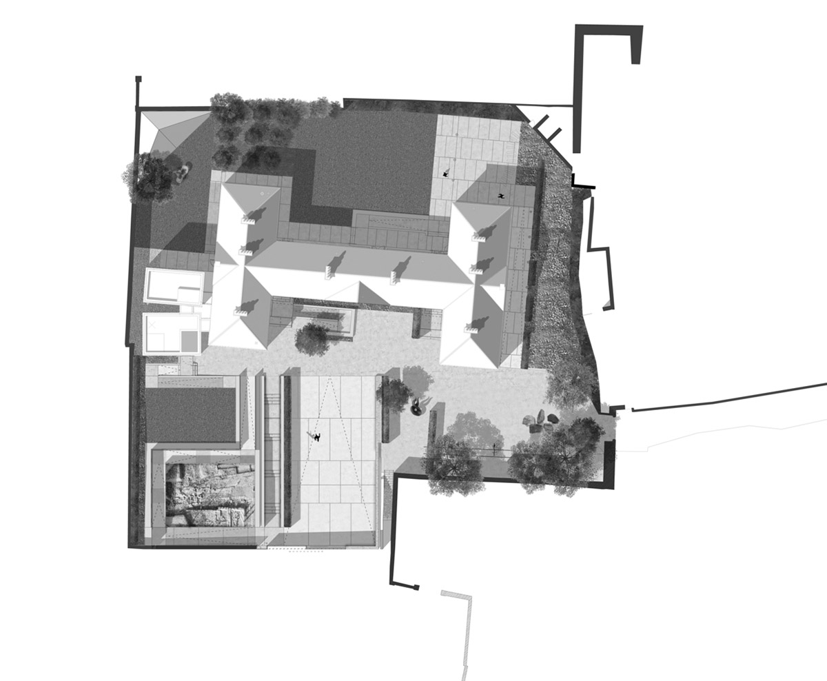 Mccullough Mulvin Architects adds two metal-clad volumes to convert former almshouse into art gallery