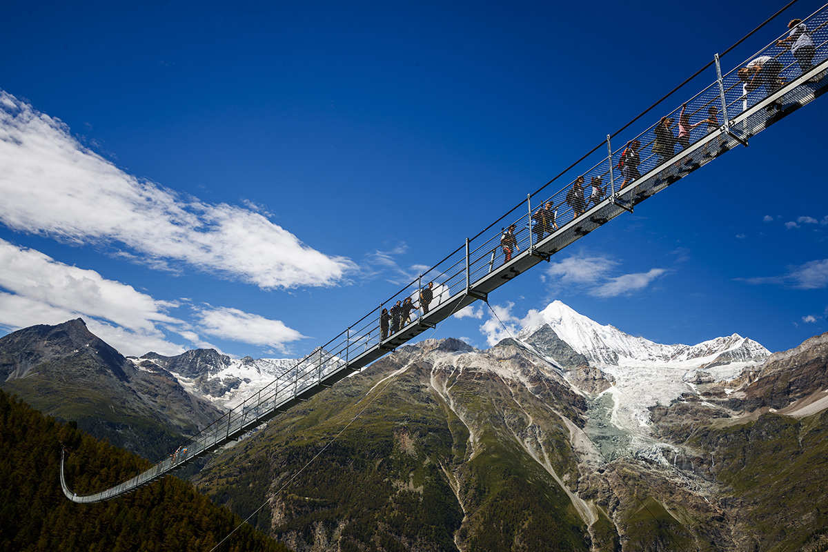 It’s official! World’s longest pedestrian suspension bridge opened in Switzerland
