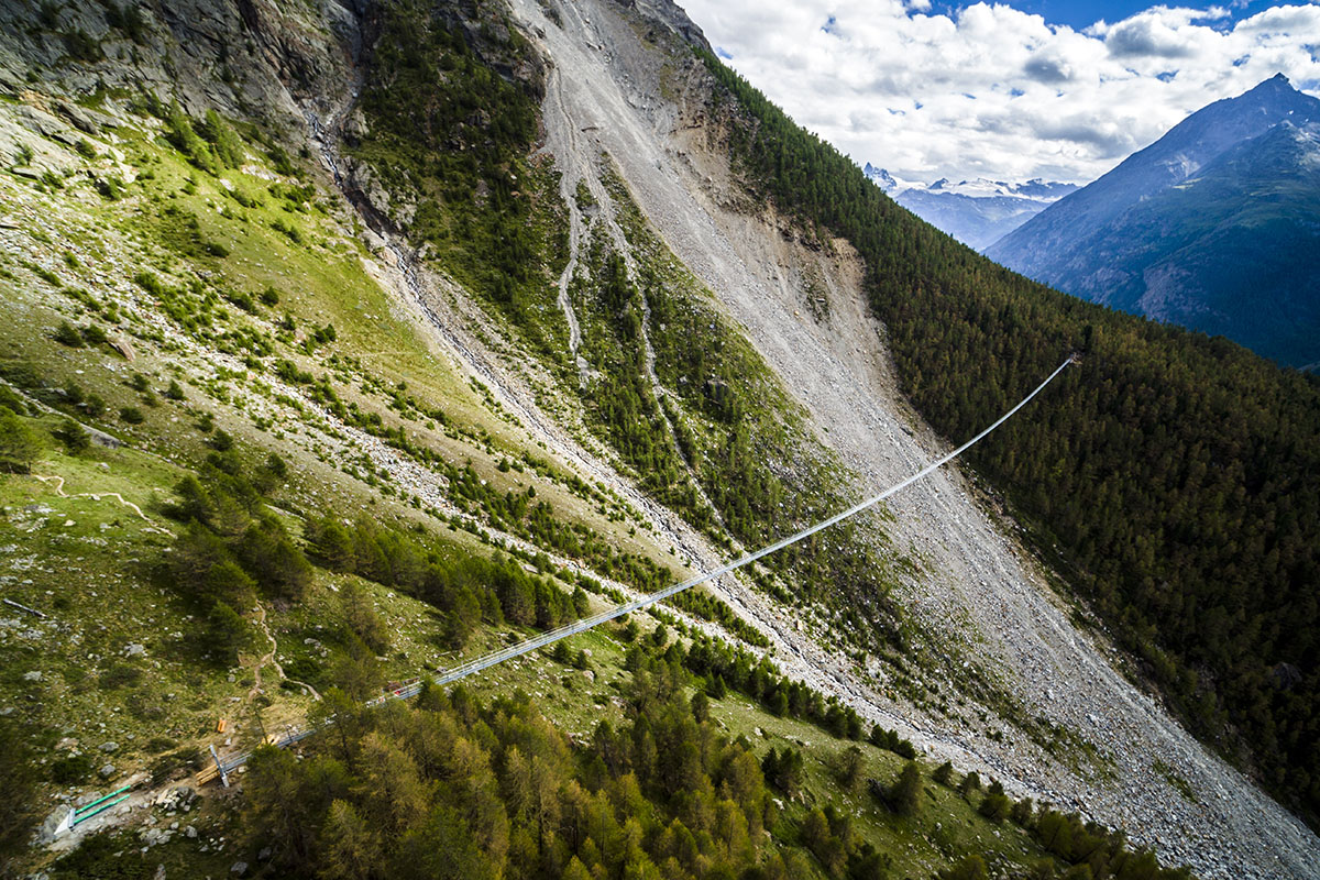 It’s official! World’s longest pedestrian suspension bridge opened in Switzerland