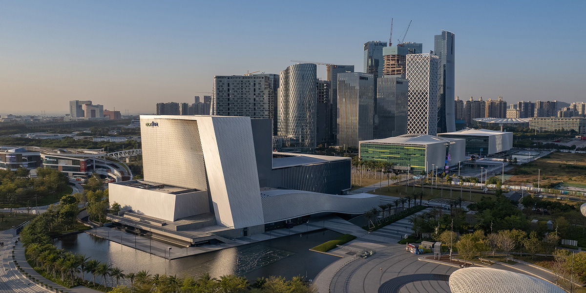 Rocco Design Architects Associates completes Bao'An Performing Arts Center in Shenzhen