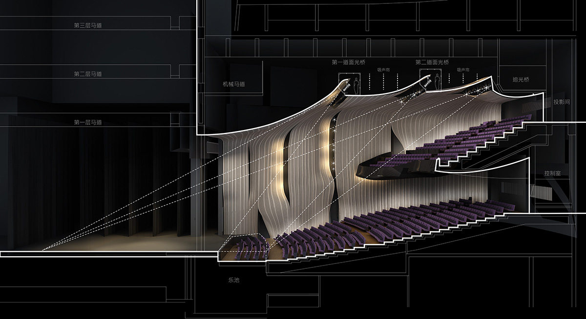 Rocco Design Architects Associates completes Bao'An Performing Arts Center in Shenzhen