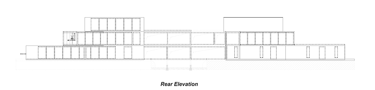 Yiduan Shanghai Interior Design Built Staggered Spaces Derived From Containers