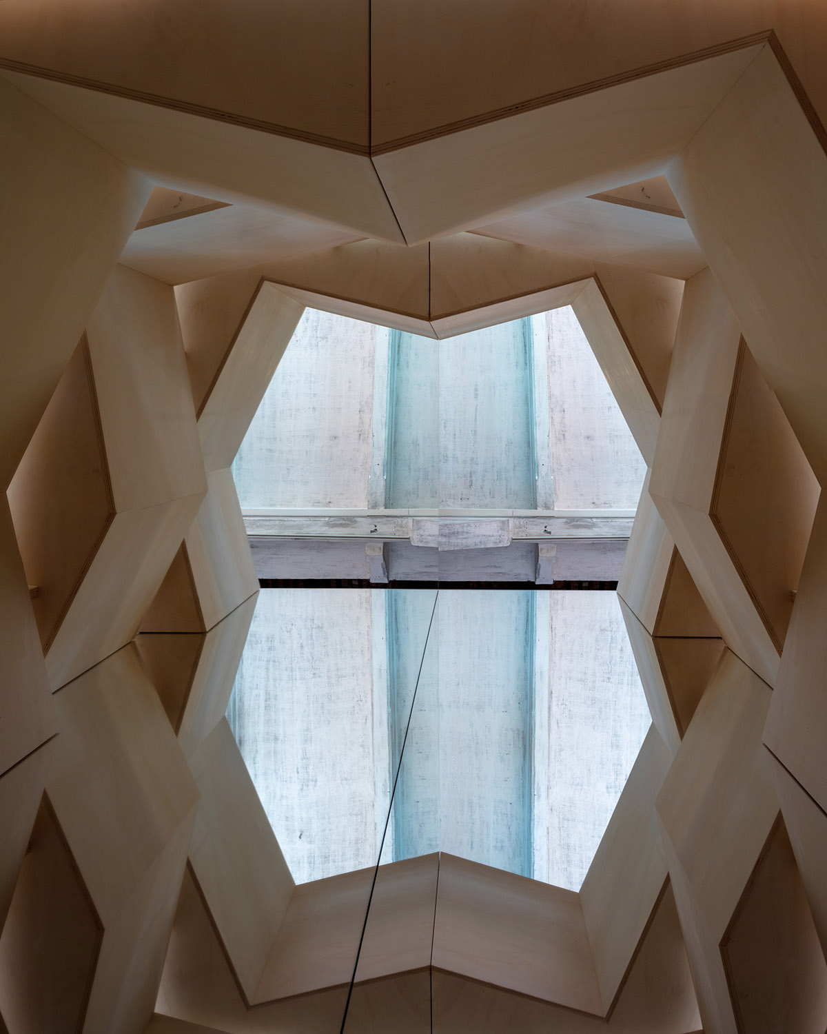 Alison Brooks Architects' Wooden Installations Explore 4 Totems in Housing at Venice Biennale