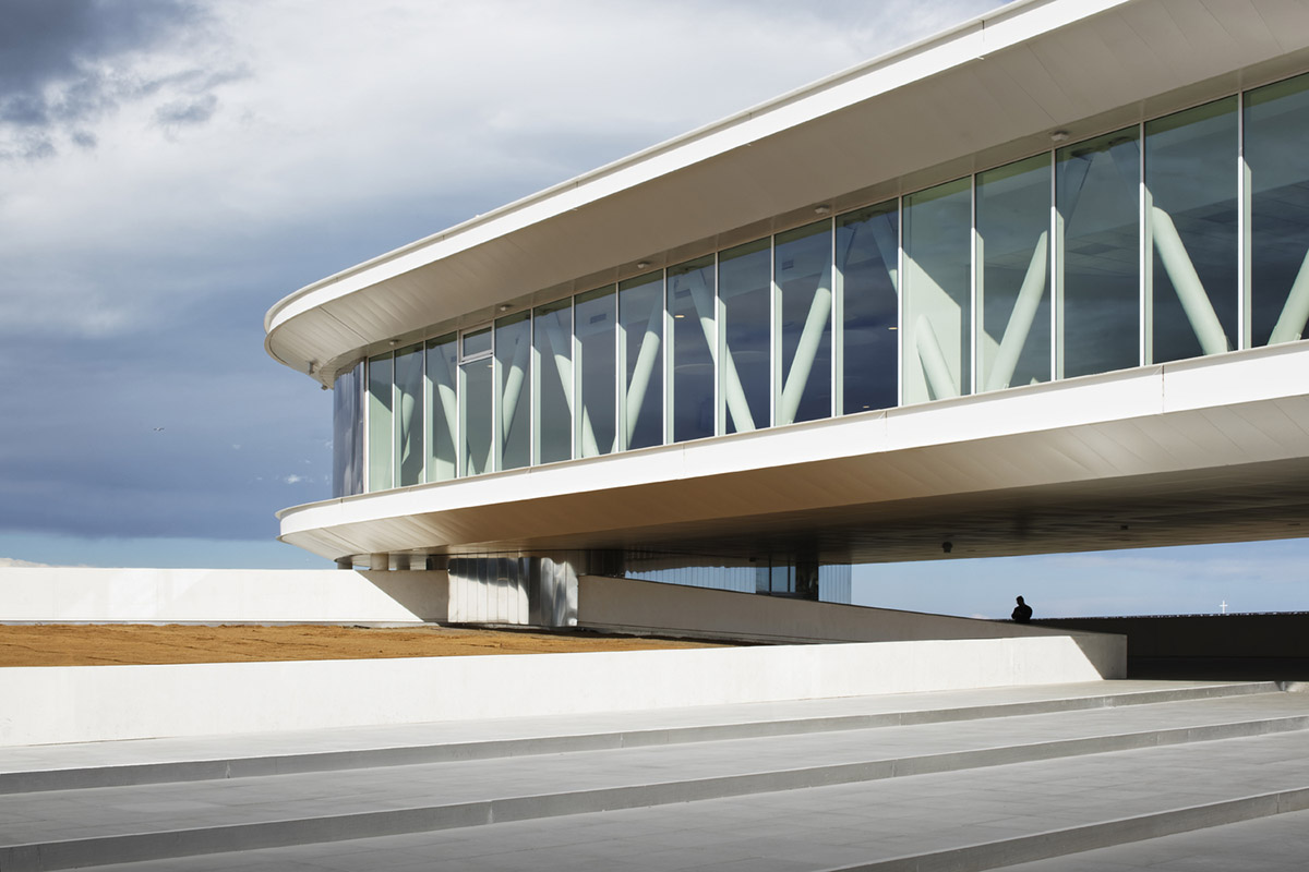 A+Architecture completes conference center and casino complex with circular walkways in France