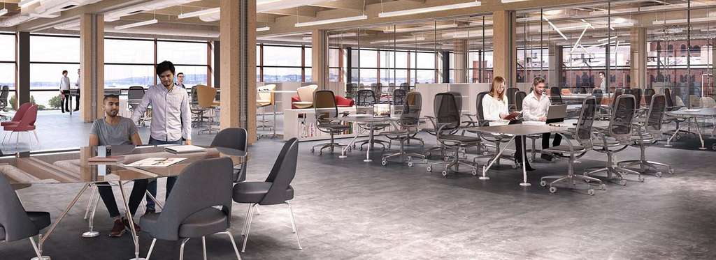 New images released for New York&rsquo;s first heavy-timber waterfront office campus by Foster + Partners